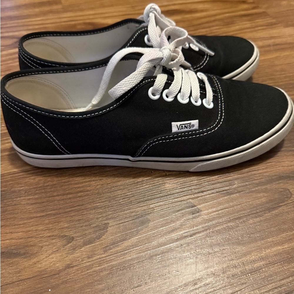 Vans Black and White Shoes